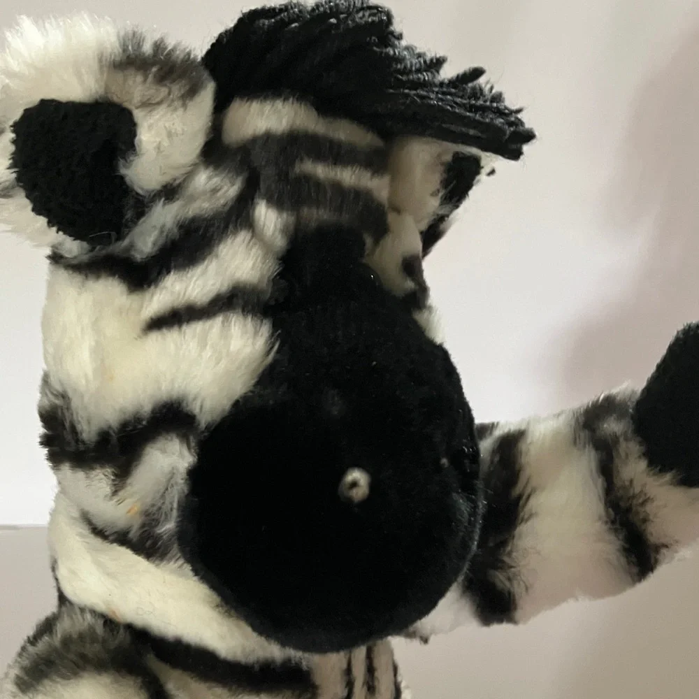 Zooglies‎ Zebra Plush Toy Movable Arms & Legs  18”